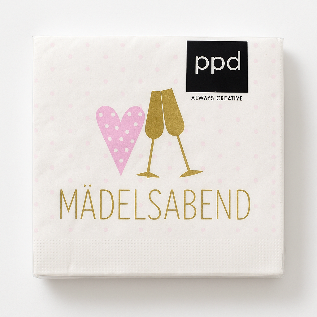 Cocktail-Servietten „Mädelsabend“