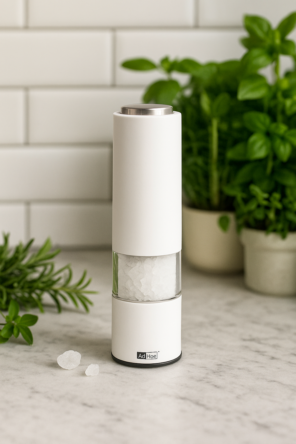 ELEKTRISCHE PFEFFER- ODER SALZMÜHLE TROPICA – WEISS