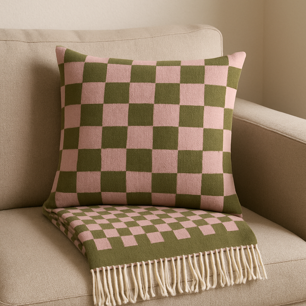 Cristal Plaid Decke