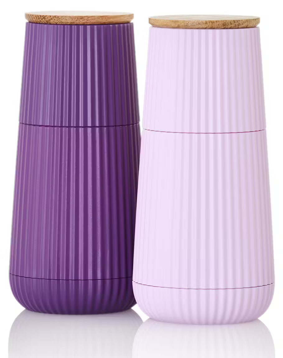 SCAPE-Set: Pfeffer- und Salzmühle in Dark Purple & Light Purple