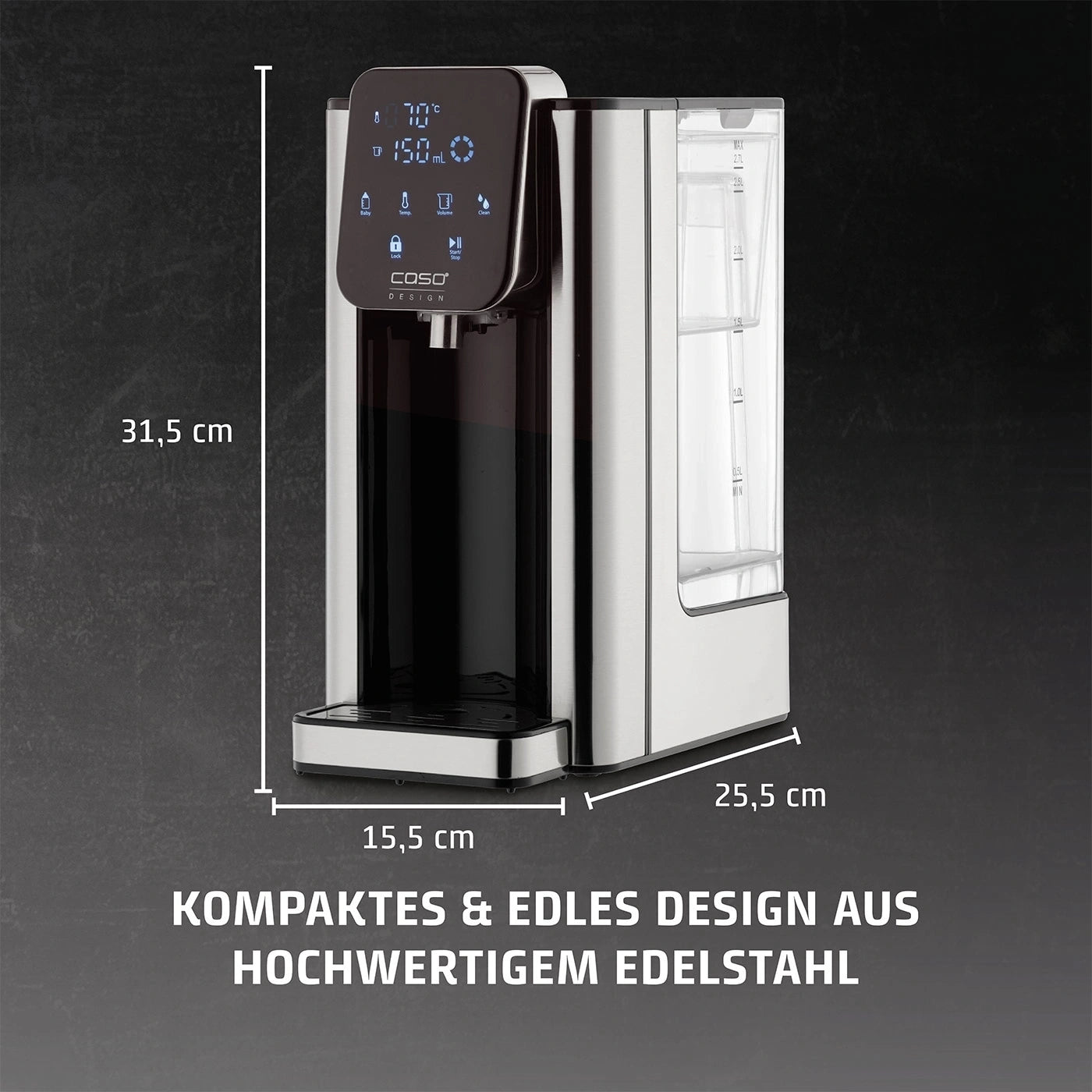 CASO HW 660 turbo Heißwasserspender