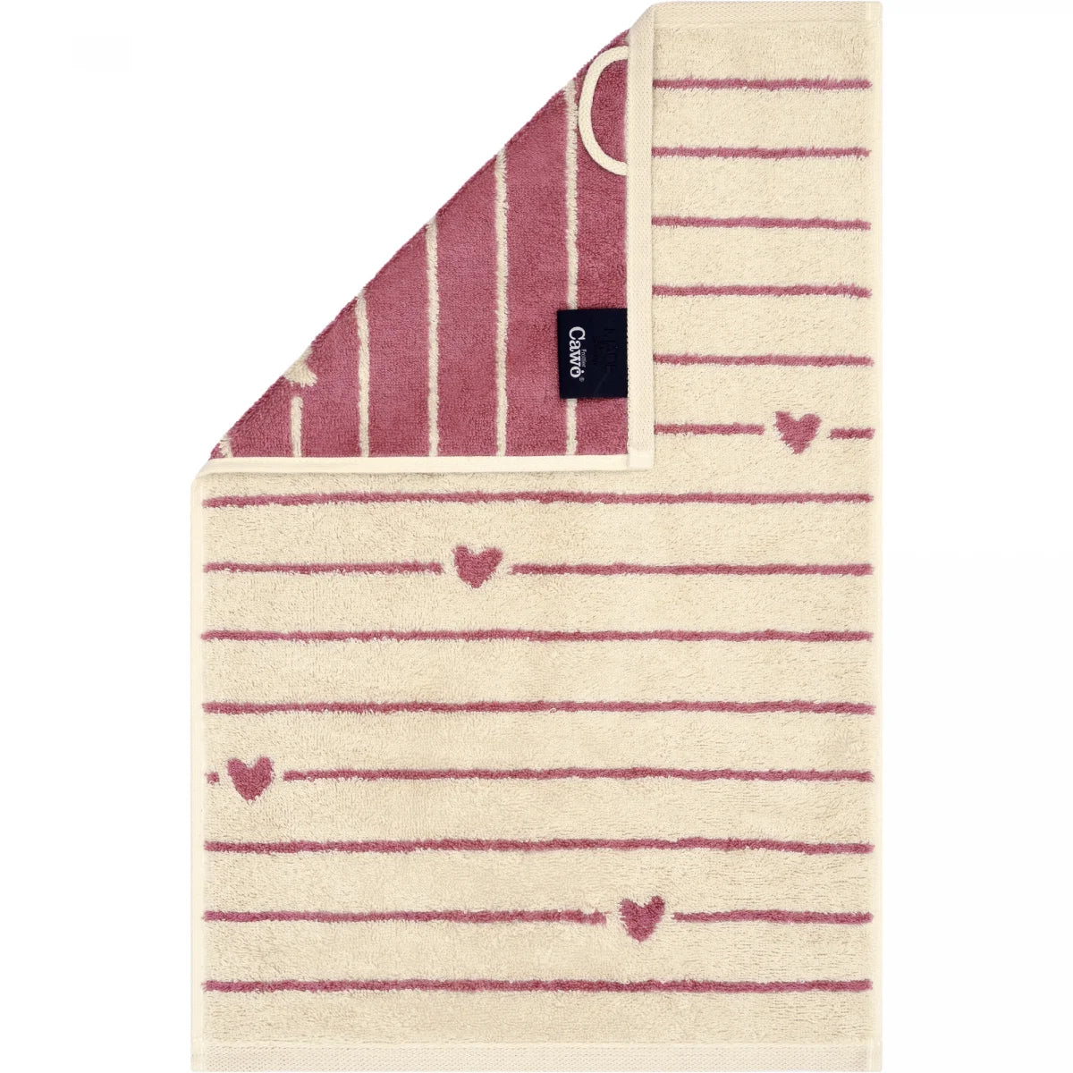 Cawö Serie "Heart Beats Lines & Hearts" - beere