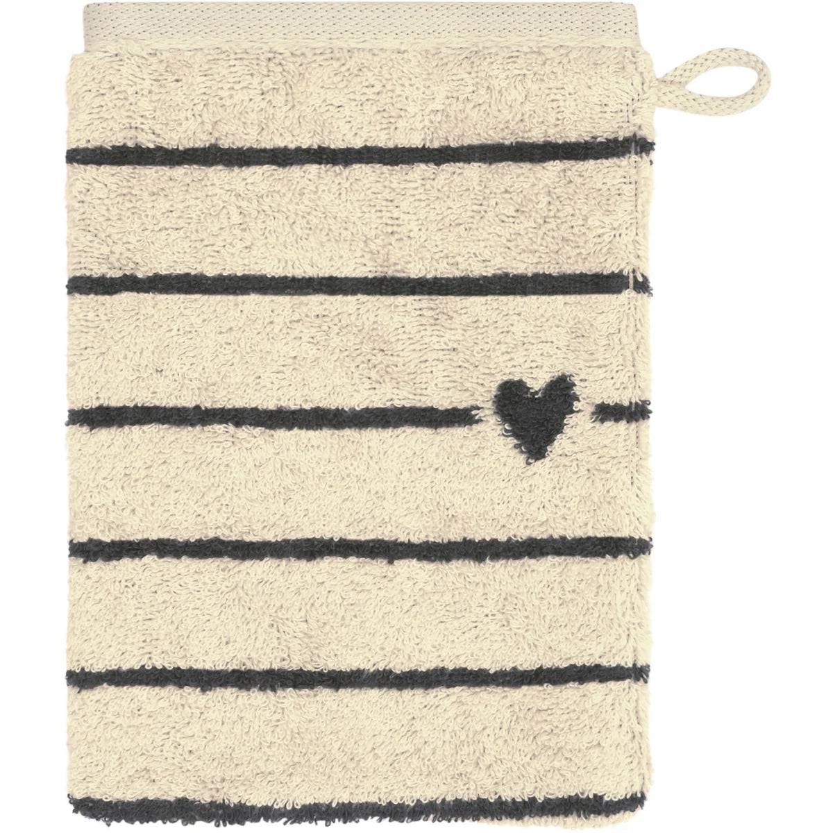 Cawö Serie „Heart Beats Lines & Hearts“ - basalt