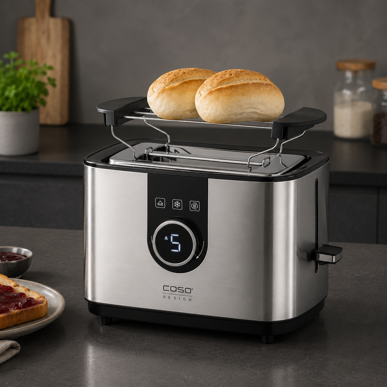 CASO Selection T2 Toaster für 2 Scheiben