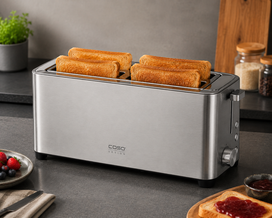 CASO Selection T4 Toaster für 4 Scheiben