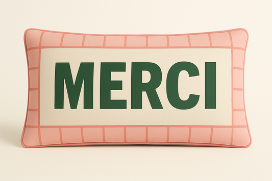 Merci Kissen