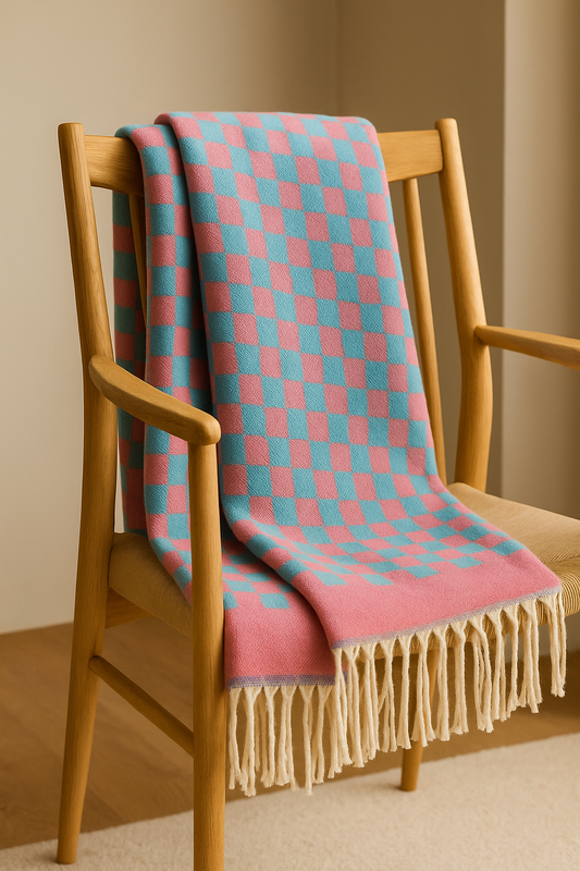Cristal Plaid Decke