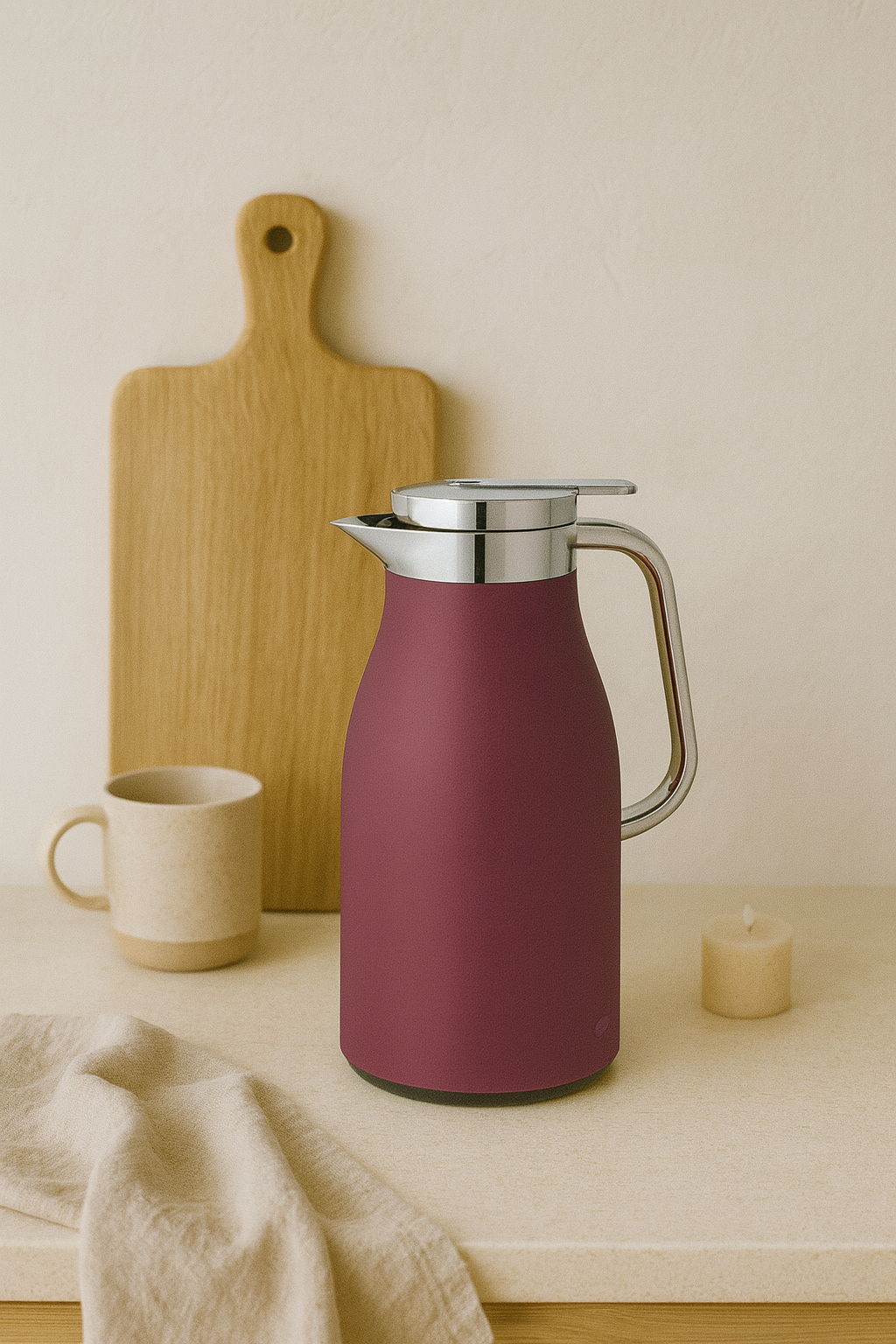 Alfi SKYLINE Isolierkanne 1 l Deep Rose Mat