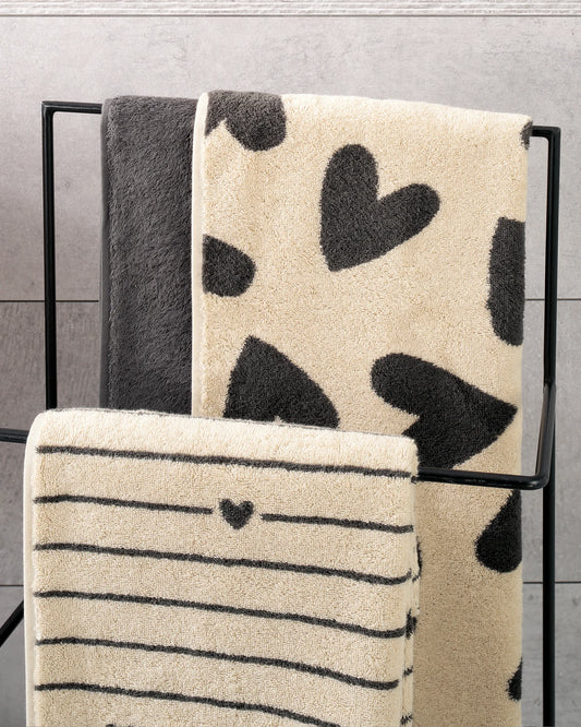 Cawö Serie Heart Beats- basalt
